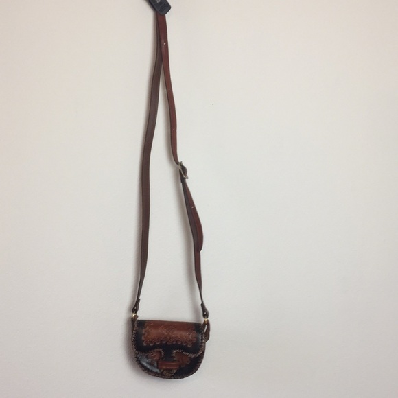 Handbags - Beautiful Western Leather Purse crossbody